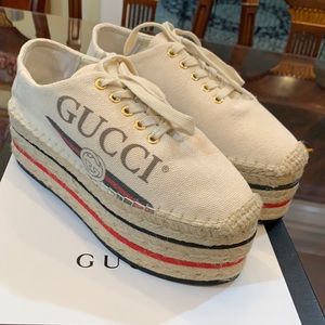 Gucci platform sneakers